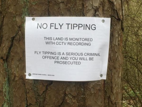 Fly Tipping poster